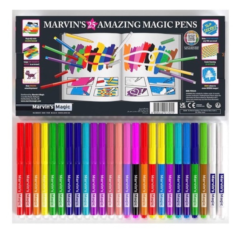 Marvin's Amazing Magic Pens - 25 Color Set - Picture 2 of 6